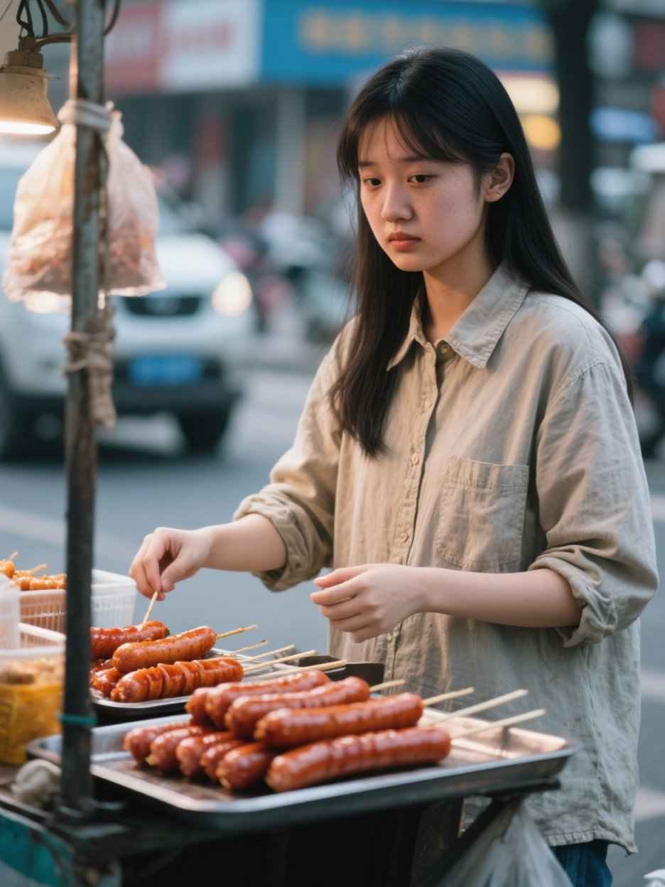 被诬陷开除后艰难求生的极品女大v2