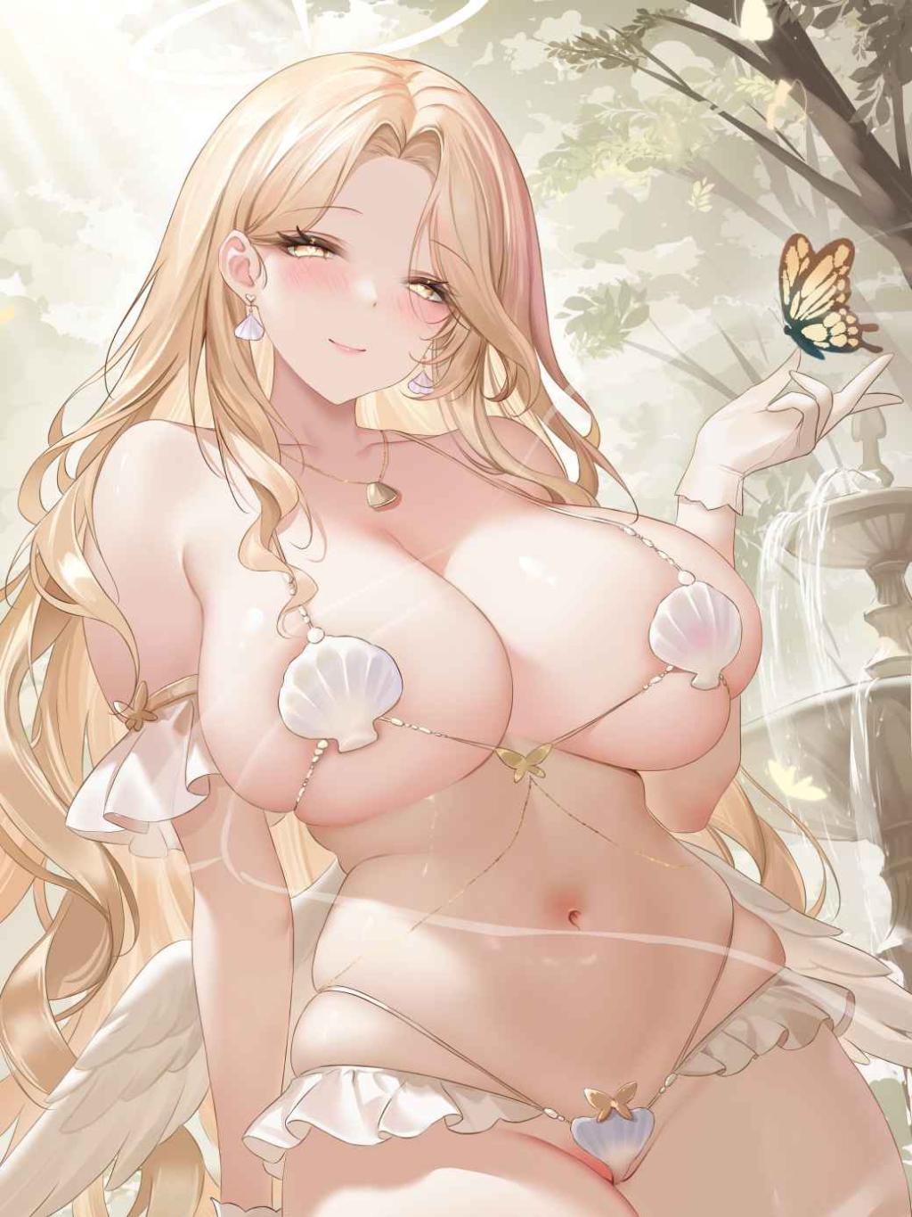 擅长用身体安慰信徒的大天使