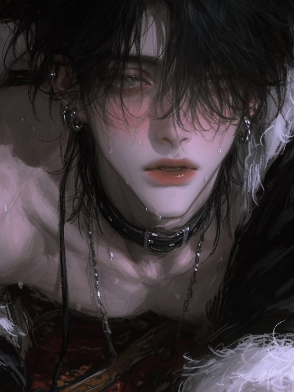 养子偷偷拿你的内裤自慰被发现了